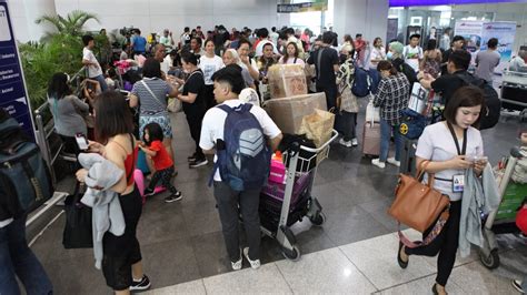 More Filipino victims of scam syndicate in Laos arrive in PH.